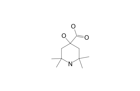 4-Hydroxy-2,2,6,6-tetramethyl-4-piperidinecarboxylic acid