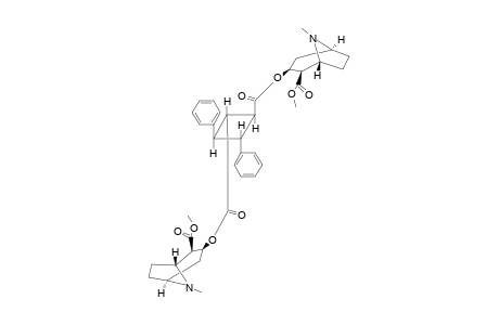 (1R,2S,3R,4R)-bis((1R,2S,3S,5S)-2-(methoxycarbonyl)-8-methyl-8-azabicyclo[3.2.1]octan-3-yl) 3,4-diphenylcyclobutane-1,2-dicarboxylate