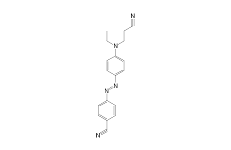 p-{{p-[(2-cyanoethyl)ethylamino]phenyl}azo}benzonitrile