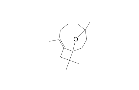 1,5,8,8-Tetramethyl-12-oxa-5-tricyclo-[7.2.1.0(6,9)]-dodecene