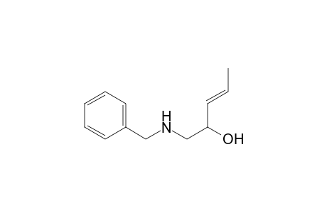 (E)-1-Benzylamino-3-penten-2-ol