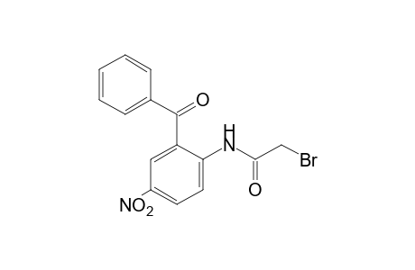 5-Nitro-2-(bromoacetamido)benzophenone