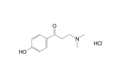 3-(dimethylamino)-4-hydroxypropiophenone, hydrochloride