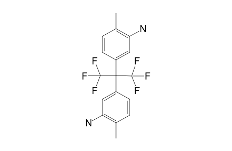 5,5'-[2,2,2-Trifluoro-1-(trifluoromethyl)ethylidene]di-o-toluidine