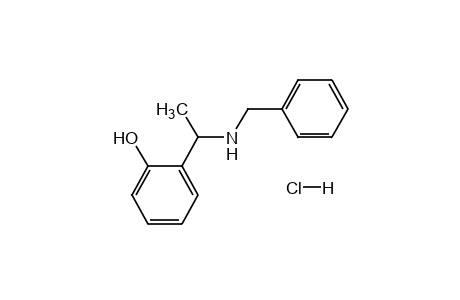 o-[1-(benzylamino)ethyl]phenol, hydrochloride