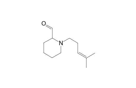 1-(4-Methylpent-3-enyl)-2-piperidinecarboxaldehyde