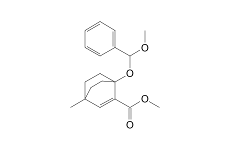 4-[methoxy(phenyl)methoxy]-1-methyl-3-bicyclo[2.2.2]oct-2-enecarboxylic acid methyl ester