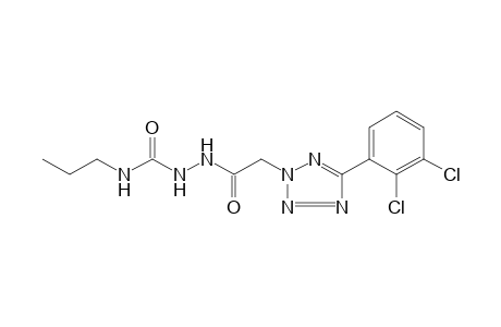 1-{[5-(2,3-dichlorophenyl)-2H-tetrazol-2-yl]acetyl}-4-propylsemicarbazide