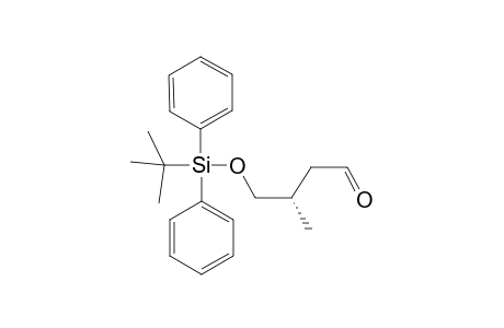 (3S)-4-Tert-butyldiphenylsilyloxy-3-methylbutanal