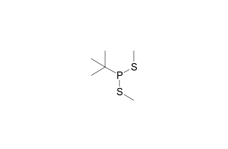 Bis(methylthio)tert.butylphosphane