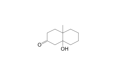 8A-ALPHA-HYDROXY-4A-ALPHA-METHYL-OCTAHYDRO-NAPHTHALEN-2(1H)-ONE