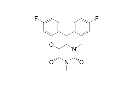 6-[2,2-BIS-(4-FLUOROPHENYL)-VINYL]-5-HYDROXY-1,3-DIMETHYLURACIL