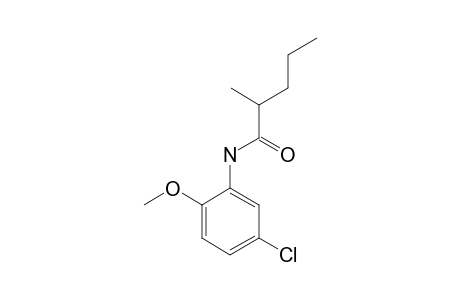 5'-Chloro-2-methyl-o-valeranisidide