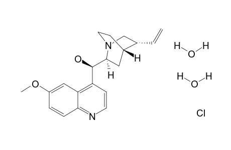 Quinine monohydrochloride dihydrate