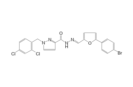 N'-{(E)-[5-(4-bromophenyl)-2-furyl]methylidene}-1-(2,4-dichlorobenzyl)-1H-pyrazole-3-carbohydrazide