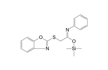 2-(1,3-Benzoxazol-2-ylsulfanyl)-N-phenylacetamide, tms