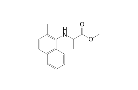 DL-Alanine, N-(2-methyl-1-naphthalenyl)-, methyl ester