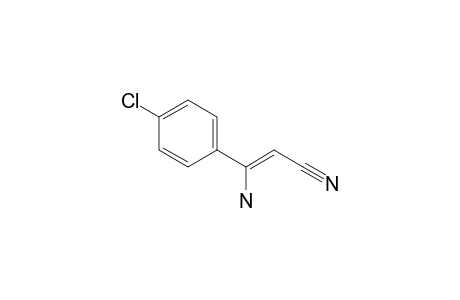 (Z)-3-amino-3-(4-chlorophenyl)-2-propenenitrile