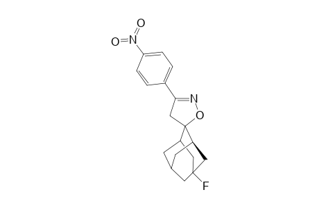 (E)-5-Fluoro-3'-(4-nitrophenyl)-4'-hydrospiro[adamantane-2,5'-(delta.(2)-isoxazoline]