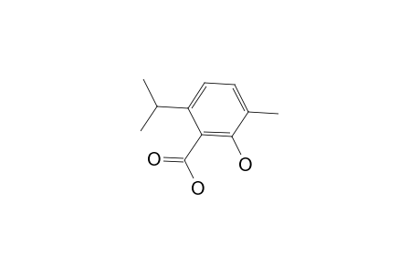 2-hydroxy-3-methyl-6-propan-2-ylbenzoic acid