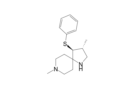 (3R,4S)-3,8-dimethyl-1,8-diazaspiro[4.5]dec-4-yl phenyl sulfide