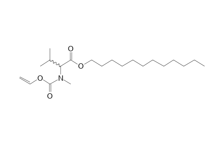 dl-Valine, N-methyl-N-(vinyloxycarbonyl)-, dodecyl ester