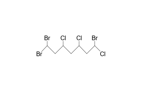 1,1,7-TRIBROMO-3,5,7-TRICHLOROHEPTAN