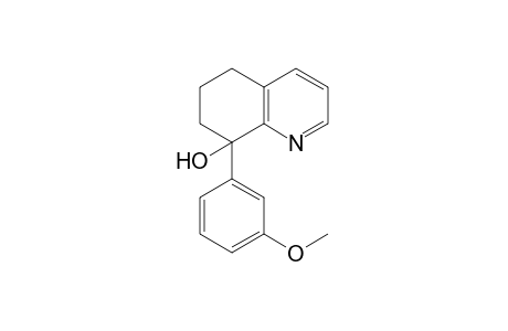 8-(m-methoxyphenyl)-5,6,7,8-tetrahydro-8-quinolinol