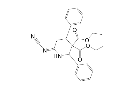 2-Cyanoimino-5,5-diethoxycarbonyl-4,6-diphenylpiperidine