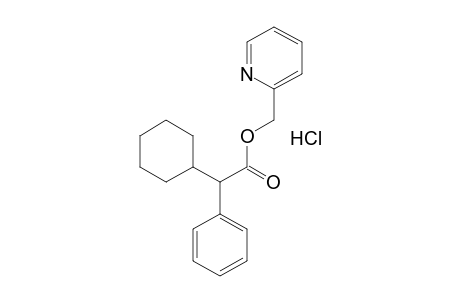 a-phenylcyclohexaneacetic acid, (2-pyridyl)methyl ester, hydrochloride