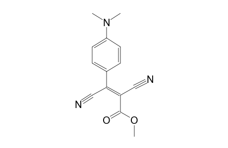 2-Propenoic acid, 2,3-dicyano-3-[4-(dimethylamino)phenyl]-, methyl ester