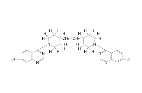 4,4'-(4,4'-ethylenedi-4,1-piperidinediyl)bis[7-chloroquinazoline]
