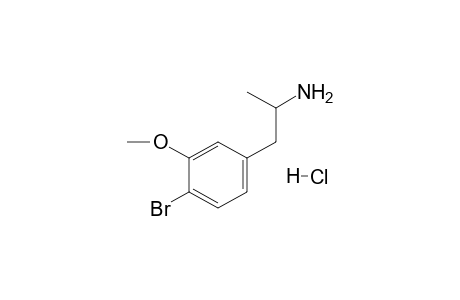 4-Bromo-3-methoxy-alpha-methylphenethylamine, hydrochloride