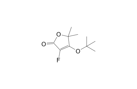 3-fluoro-5,5-dimethyl-4-[(2-methylpropan-2-yl)oxy]furan-2-one