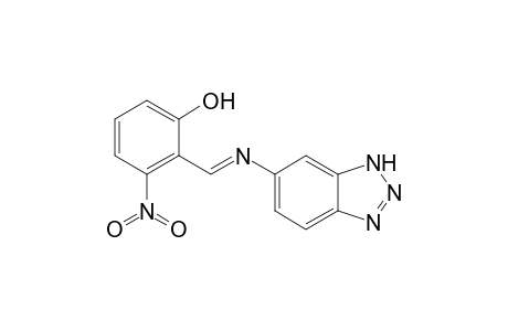 6-[(6-Nitrosalicylidene)amino]-1H-benzotriazole