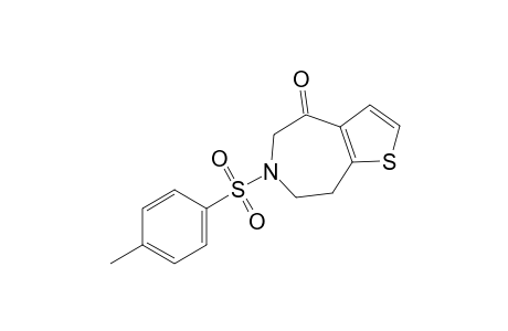 6-(p-tolylsulfonyl)-5,6,7,8-tetrahydro-4H-thieno[2,3-d]azepin-4-one