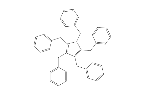 (2,3,4,5-tetrabenzylcyclopenta-1,4-dien-1-yl)methylbenzene
