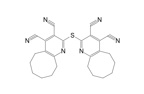 2,2'-thiobis(5,6,7,8,9,10-hexahydrocycloocta[b]pyridine-3,4-dicarbonitrile)