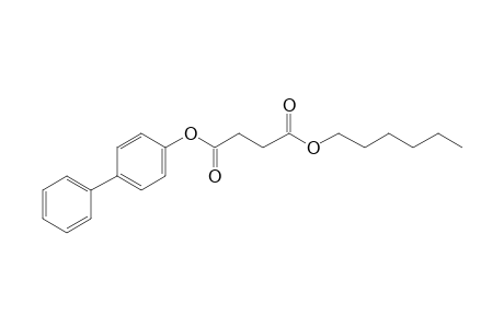 Succinic acid, 4-biphenyl hexyl ester