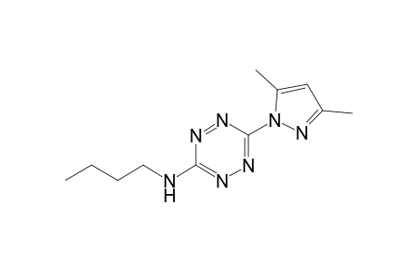 3-(3,5-Dimethylpyrazol-1-yl)-6-butylaminotetrazine