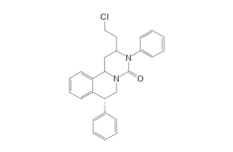 2-(2-Chloroethyl)-1,6,7,11b-tetrahydro-3,7.alpha.-diphenyl-2H-pyrimido[6.1-a]isoquinolin-4(3H)-one