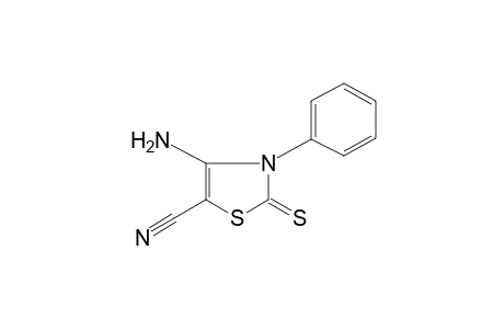 4-amino-3-phenyl-2-thioxo-4-thiazoline-5-carbonitrile