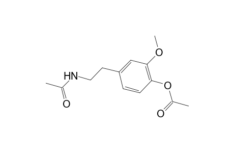 Acetamide, N-[2-[4-(acetyloxy)-3-methoxyphenyl]ethyl]-