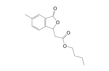 n-Butyl 2-(5-methyl-3-oxo-1,3-dihydroisobenzofuran-1-yl)acetate