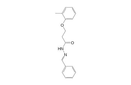 3-(2-Methylphenoxy)-N'-[(E)-phenylmethylidene]propanohydrazide