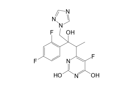 Voriconazole-M (ring-di-HO-) MS2