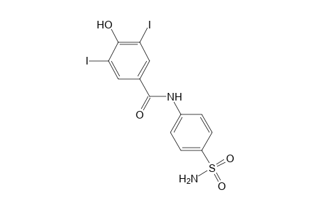 3,5-diiodo-4-hydroxy-4'-sulfamoylbenzanilide