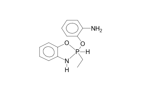 2-ETHYL-2-HYDRO-2-(ORTHO-AMINOPHENOXY)-4,5-BENZO-1,3,2-OXAZAPHOSPHOLANE