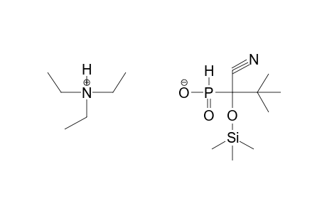 TRIETHYLAMMONIUM ALPHA-CYANO-ALPHA-TRIMETHYLSILYLOXYNEOPENTYLPHOSPHONITE