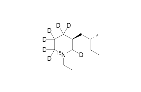 (5R)-2,2,3,3,4,4,6-heptadeuterio-1-ethyl-5-[(2R)-2-methylbutyl](1{15}N)azinane